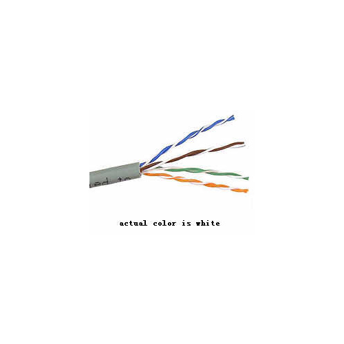 Belkin Cat5e Bulk Solid Cable 1000 Ft White (A7L5041000WHT)