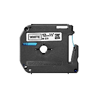 Brother 1pk 1/2in Black/white For P-touch 26.2ft (M231)