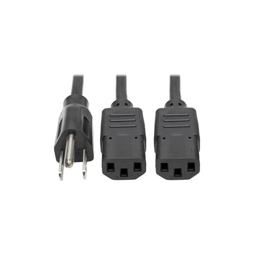 Tripp Lite 6ft Y-splitter Power Cord 5-15p To 2xc13 (P0060062)