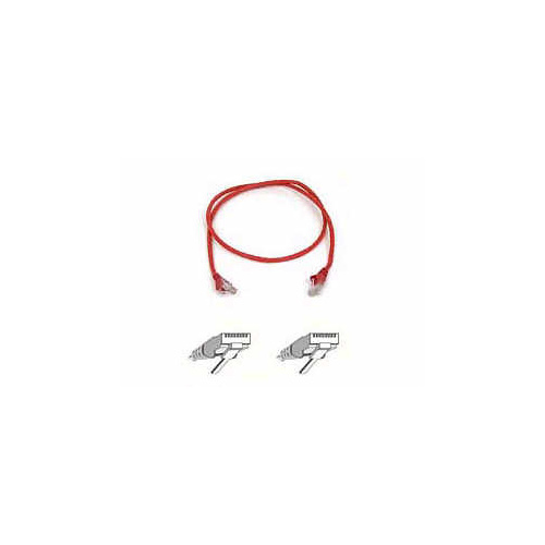 Belkin Cat5e X-over Cable Rj45m/rj45m 3ft Red (A3X12603REDS)