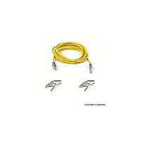 Belkin Cat5e X-over Cable Rj45m/rj45m 3 Yellow (A3X12603YLWM)