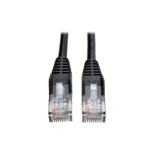 Tripp Lite 7ft Cat5e Snagless Patch Cable M/m Black (N001007BK)