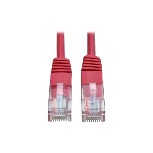 Tripp Lite 7ft Cat5e Molded Patch Cable M/m Red (N002007RD)