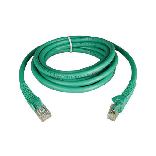 Tripp Lite 5ft Cat6 Snagless Patch Cable M/m Green (N201005GN)