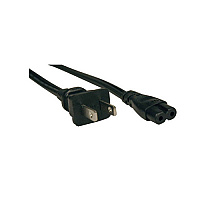 Tripp Lite 6ft Laptop Power Cord 18awg 1-15p To C7 (P012006)