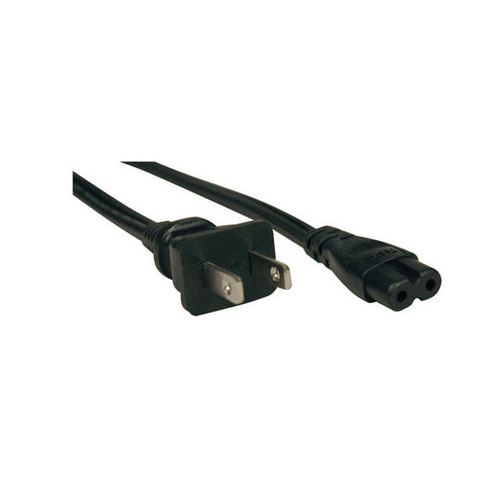Tripp Lite 6ft Laptop Power Cord 18awg 1-15p To C7 (P012006)