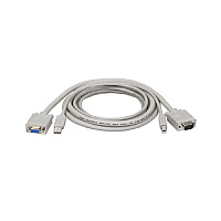 Tripp Lite 10ft Usb Kvm Switch Cable Kit B006-vu4-r (P758010)