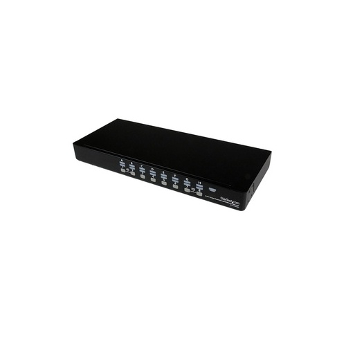 StarTech 16 Port 1u Rack Mount Usb Kvm Switch (SV1631DUSBU)