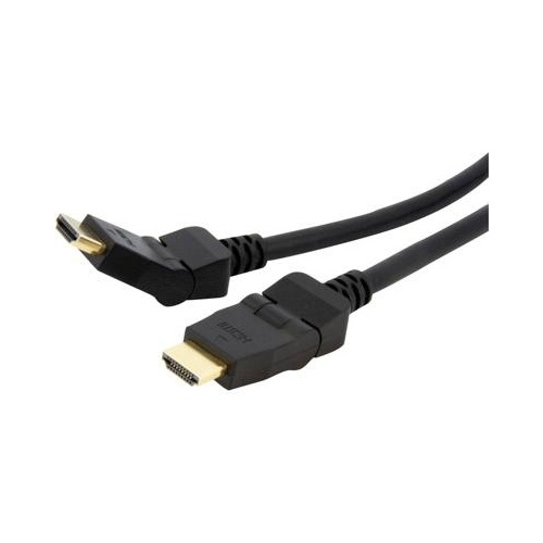 StarTech 6ft Swivel Hdmi Cable, 4k 30hz Hdmi 1.4 (HDMIROTMM6)