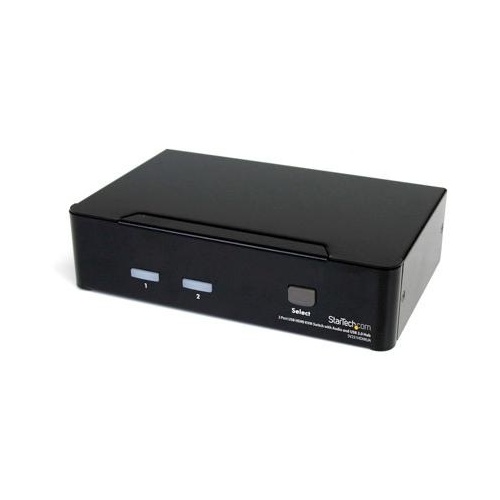 StarTech 2 Port Usb Hdmi Kvm Switch W/ Audio (SV231HDMIUA)