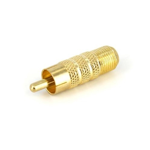StarTech Rca To F Type Coaxial Adapter M/f (RCACOAXMF)