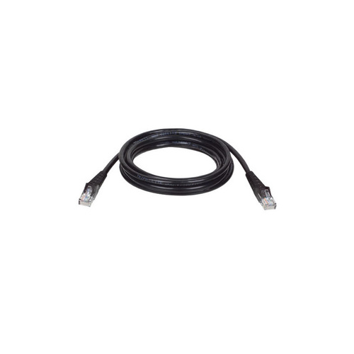 Tripp Lite 15ft Cat5 Snagless Patch Cable M/m Black (N001015BK)
