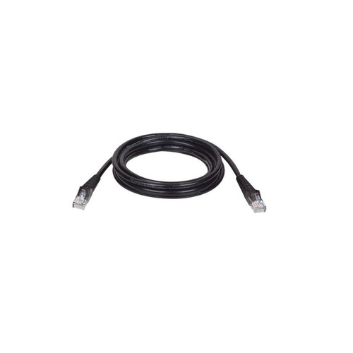 Tripp Lite 30ft Cat5 Snagless Patch Cable M/m Black (N001030BK)