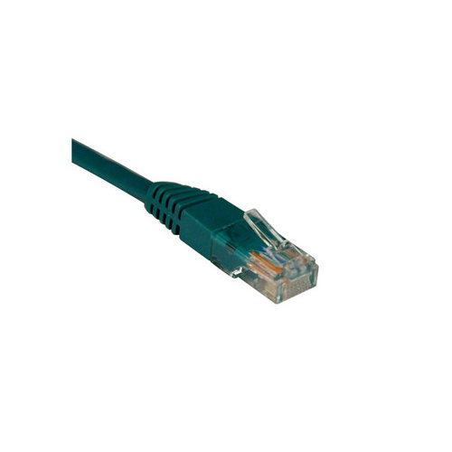Tripp Lite 1ft Cat5e Molded Patch Cable M/m Green (N002001GN)