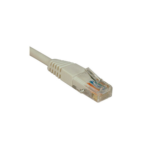 Tripp Lite 1ft Cat5e Molded Patch Cable M/m White (N002001WH)