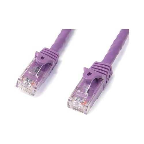 StarTech 7ft Cat6 Ethernet Cable Purple 100w Poe (N6PATCH7PL)