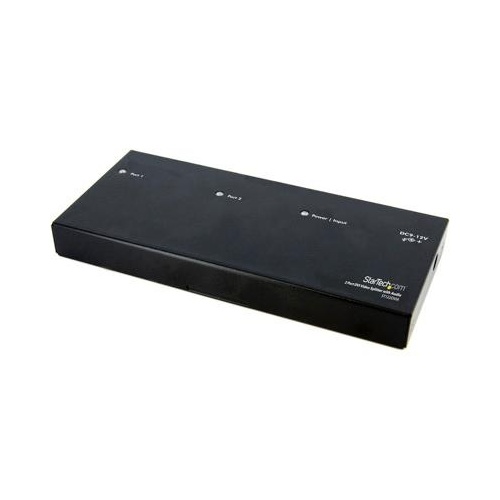 StarTech 2 Port Dvi Video Splitter With Audio (ST122DVIA)