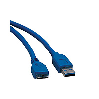 Tripp Lite 10ft Usb Device Cable A/micro-b M/m Blue (U326010)