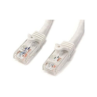 StarTech 100ft Cat6 Ethernet Cable White 100w Poe (N6PATCH100WH)