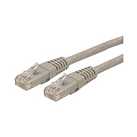 StarTech 35ft Cat6 Ethernet Cable Gray Cat 6 Poe (C6PATCH35GR)
