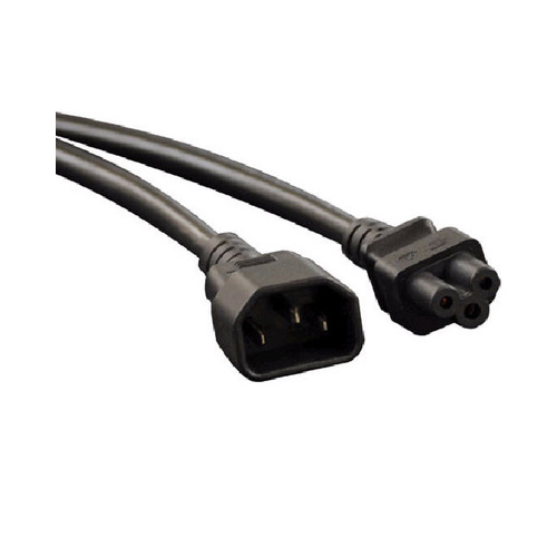 Tripp Lite 6in Laptop Power Cord 18awg C14 To C5 (P01406N)