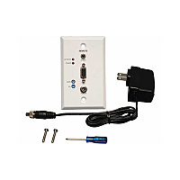 Tripp Lite Vga W/ Audio Cat5/6 Extender Wallplate (B132100AWP1)
