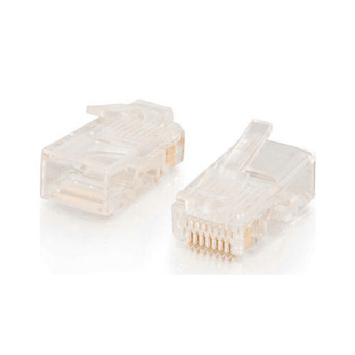 C2G Rj45 Cat5 Mod Plug Rnd Strnded Cbl 100pk (11381)