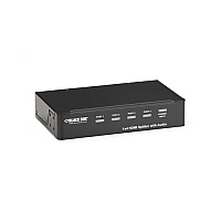 Black Box Hdmi Splitter With Audio - 1x4, Gsa, Taa (AVSPHDMI1X4)