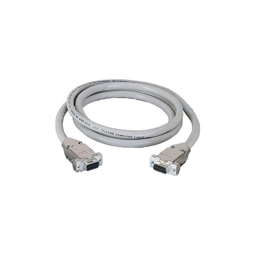 Black Box Rs232 Shielded Cable - Metal Hood, Db9 Female/female, 5-ft. (1.5-m) (EDN12H0005FF)
