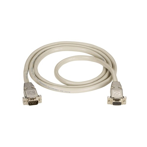 Black Box Rs232 Shielded Cable - Metal Hood, Db9 Male/female, 5-ft. (1.5-m) (EDN12H0005MF)