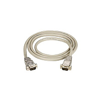 Black Box Rs232 Shielded Cable - Metal Hood, Db9 Male/male, 5-ft. (1.5-m) (EDN12H0005MM)
