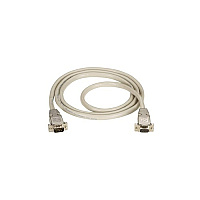 Black Box Rs232 Shielded Cable - Metal Hood, Db9 Male/female, 10-ft. (3.0-m) (EDN12H0010MF)