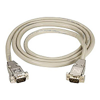 Black Box Rs232 Shielded Cable - Metal Hood, Db9 Male/male, 25-ft. (7.6-m) (EDN12H0025MM)