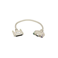 Black Box Kvm User Cable - Keyboard/monitor/mouse Cable With Audio, Ps, Ps/2 Standard, 10-ft. (3-m) (EHN154A0010)