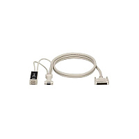 Black Box Kvm User Cable - Db25, Vga, Usb, 1-ft. (0.3-m), Gsa, Taa (EHNUSB0001)