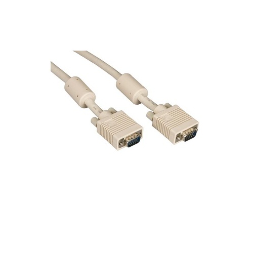 Black Box Vga Video Cable With Ferrite Core - Male/male, Beige, 5-ft. (1.5-m) (EVNPS060005MM)
