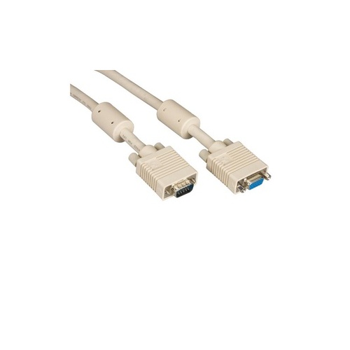 Black Box Vga Video Cable With Ferrite Core - Male/female, Beige, 100-ft. (30.4-m) (EVNPS060100MF)