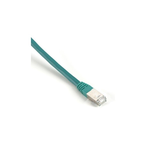 Black Box Cat6 400-mhz Molded Boot Solid Ethernet Patch Cable - Shielded (f/utp), Cmp Plenum (rj45 M/m), Green, 20-ft. (6.0-m), Taa (EVNSL0273GN0020)