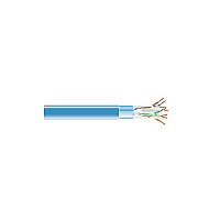 Black Box Cat6 400-mhz Solid Ethernet Bulk Cable - Shielded (f/utp), Cmp Plenum, Blue, 1000-ft. (304.8-m) Spool, Gsa, Taa (EVNSL0611A1000)
