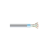 Black Box Cat6 400-mhz Solid Ethernet Bulk Cable - Shielded (f/utp), Cmp Plenum, Gray, 1000-ft. (304.8-m) Spool, Gsa, Taa (EVNSL0612A1000)