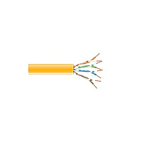 Black Box Cat6 550-mhz Stranded Ethernet Bulk Cable - Unshielded (utp), Cm Pvc, Orange, 1000-ft. (304.8-m) Spool, Gsa, Taa (EVNSL0649A1000)