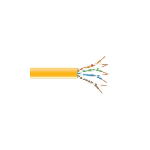 Black Box Cat6 550-mhz Stranded Ethernet Bulk Cable - Unshielded (utp), Cm Pvc, Orange, 1000-ft. (304.8-m) Spool, Gsa, Taa (EVNSL0649A1000)