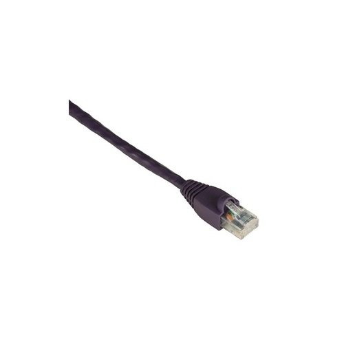 Black Box Cat6 550-mhz Snagless Stranded Ethernet Patch Cable - Unshielded (utp), Cm Pvc (rj45 M/m), Purple, 15-ft. (4.6-m) (EVNSL6480015)