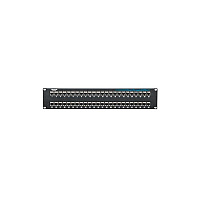 Black Box Cat5e Feed-through Patch Panel - 2u, Shielded, 48-port, Gsa, Taa (JPM806AR2)