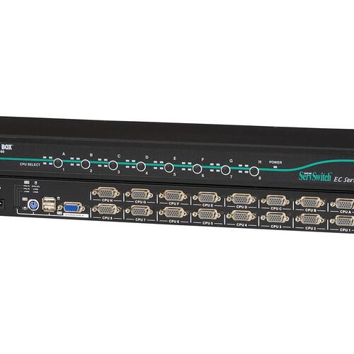Black Box Kvm Switch For Ps/2 Or Usb Servers And Ps/2 Or Usb Consoles - 16-port, Gsa, Taa (KV9216A)