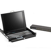 Black Box 17inch Lcd Console Drawer With 16-port Kvm Switch, Gsa, Taa (KVT417A16UVR2)
