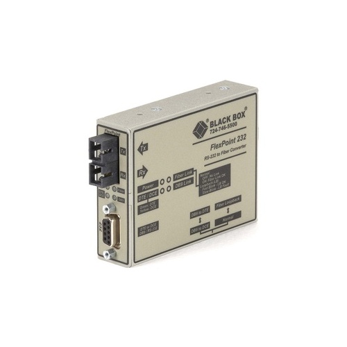 Black Box Async Rs232 Extender - Fiber Db9 Female St Sm 30-km, Gsa, Taa (ME662ASST)