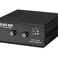 Black Box Rj45 3 To 1 Cat6 Ethernet 10g Manual Desktop Switch , Gsa, Taa (SW1031A)