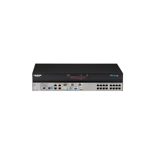 Black Box Kvm Switch - (1) Local Console Port + (4) Users, (16) Servers, Catx, Gsa, Taa (KV0416AR2)