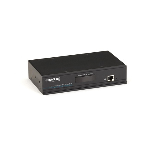 Black Box Kvm Switch - (4) Ip, (16) Servers, (1) Analog Console, Catx, Gsa, Taa (KV4161A)